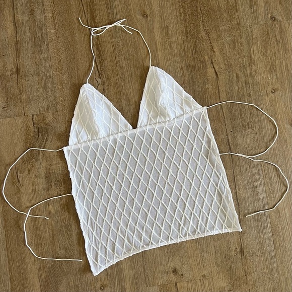 Handmade Y2K Fairycore Mermaid Ibiza 
Sequin Halter Backless Vest Top - Small - Picture 4 of 8